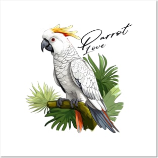 Pretty Cockatoo Posters and Art